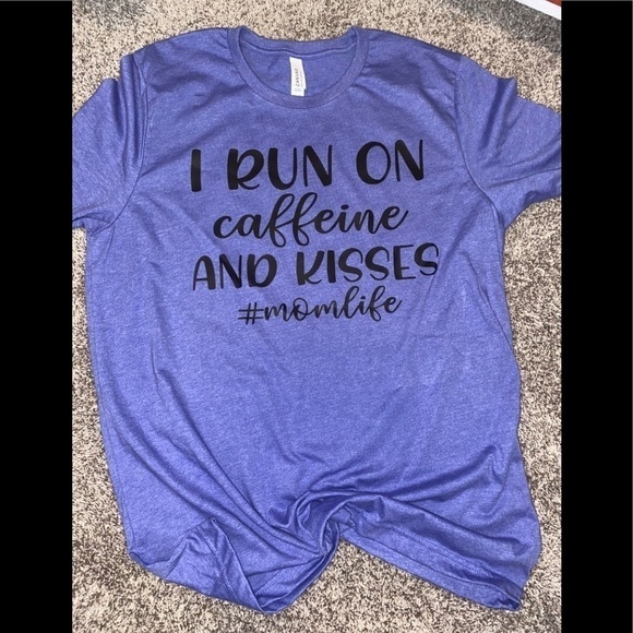 Bella Canvas Tops - NEW momlife tee Large